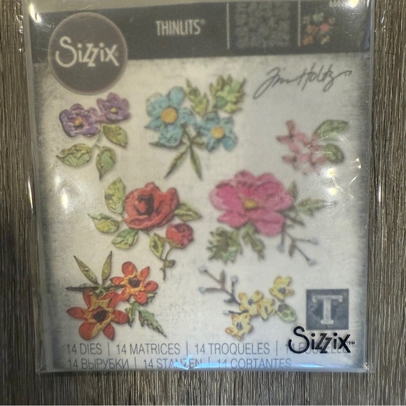 Sizzix Mixed Media Flower Die Set -Brand New - Picture 5 of 5